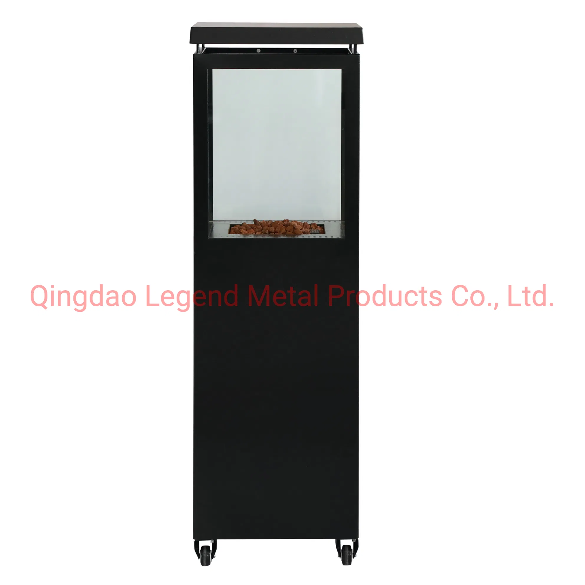 LPG Outdoor Patio Gas Heater with Glass View Flame Using Propane