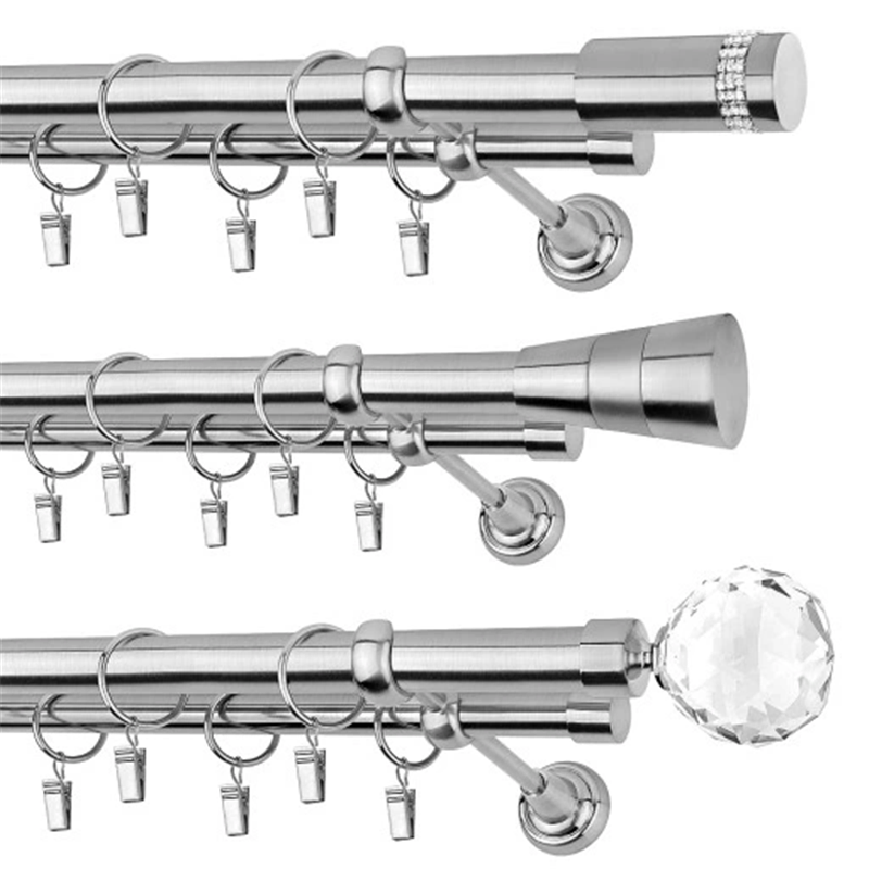 Classic Design Curtain Rod High Quality Metal Curtain Rod and Accessories