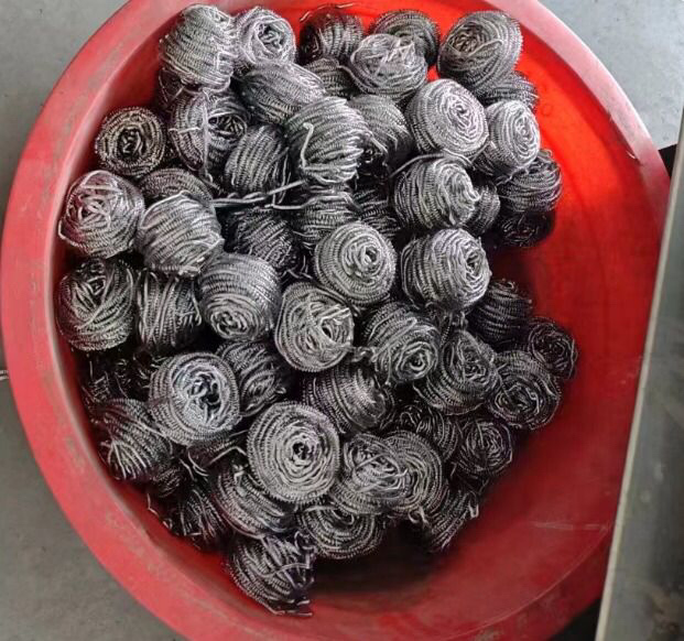 Metal Scrubber Stainless Steel Wire Sponge Scourer