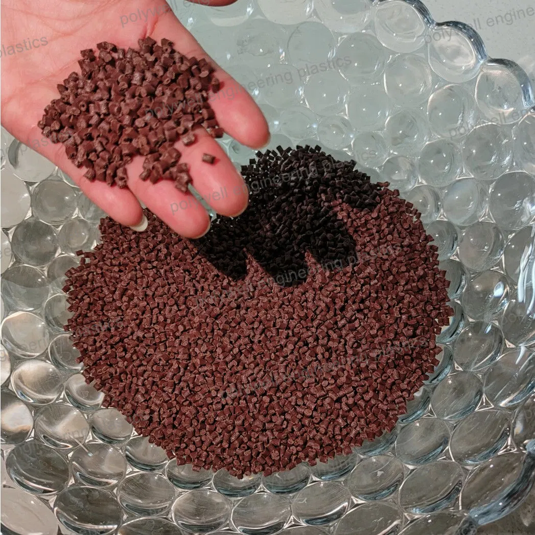 Nylon PA66 Plastic Granules with 25% Glass Fiber Pellets for Engineering Material