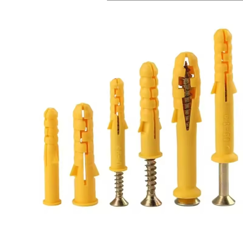 Распорные дюбели с гвоздями и винтами M6-M10