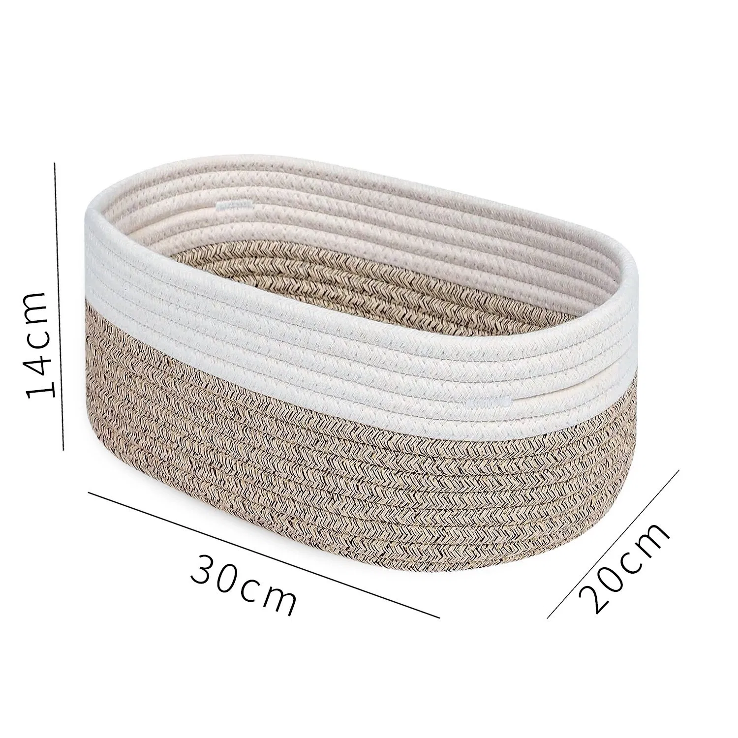Hot Selling Woven Storage Basket Laundry Hamper Foldable Toys Storage Organizer Basket