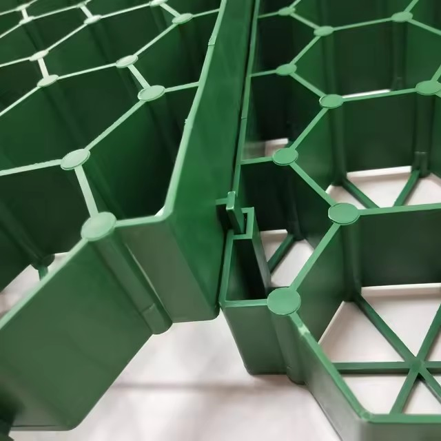 Grass Grid Pavers for Driveway Grid Paver Polymer HDPE Geocell Grass Paver 500mm*500mm*68mm