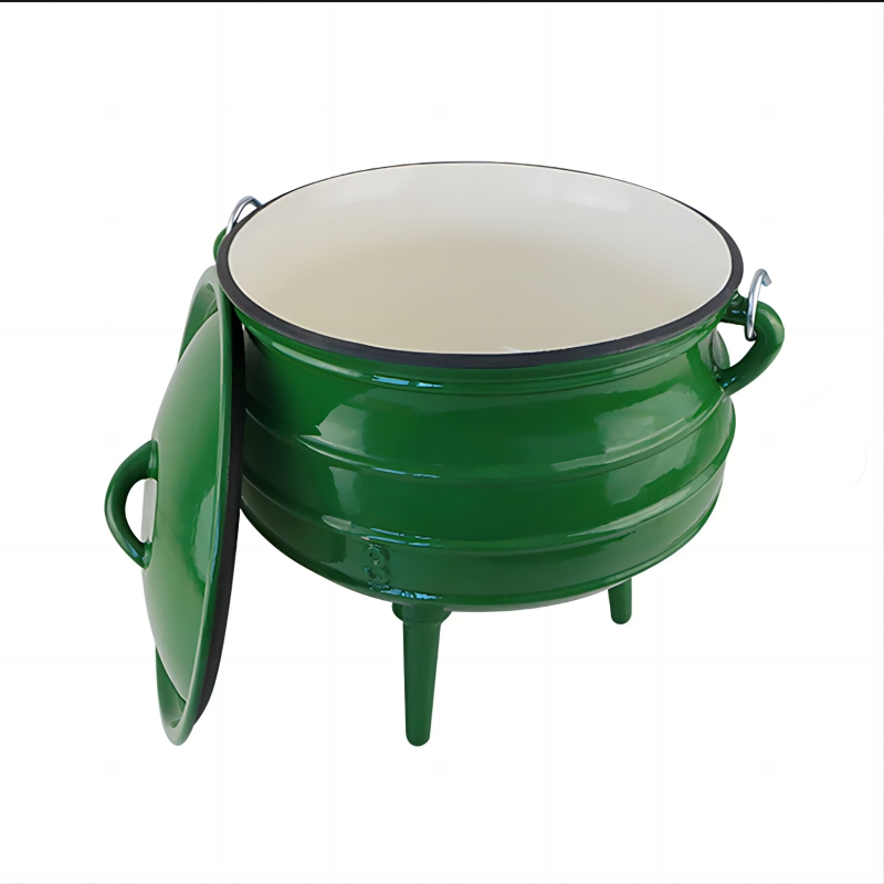 Чугунный казан на трёх ножках Potjie Pot
