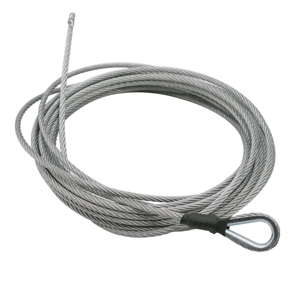 4mm 5mm electric Galvanized Steel Wire Rope for Rolling Shutter Doors