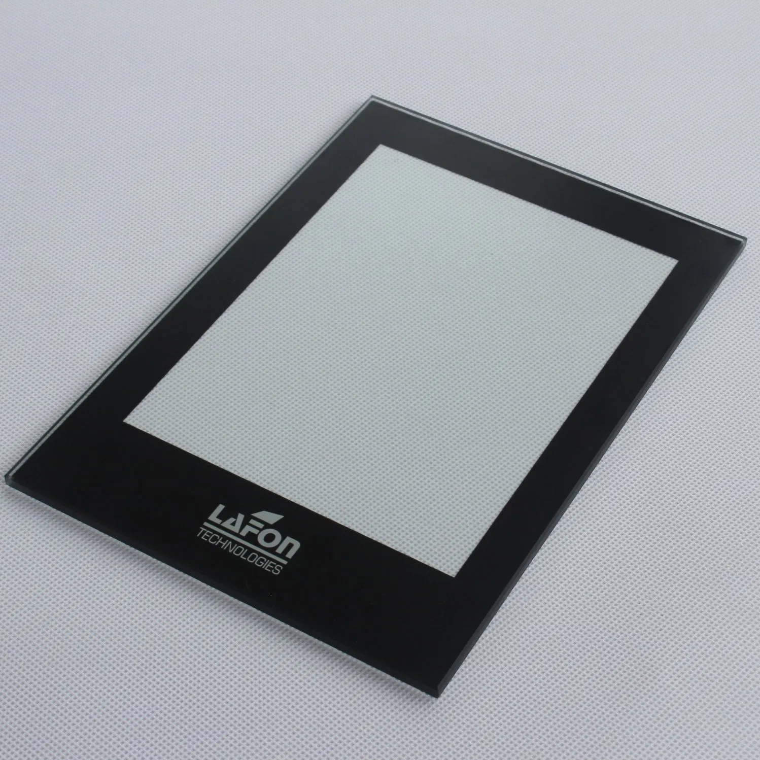 OEM Tempered Touch Control Glass Panel for Home Smart Electric Appliance Cover Glass