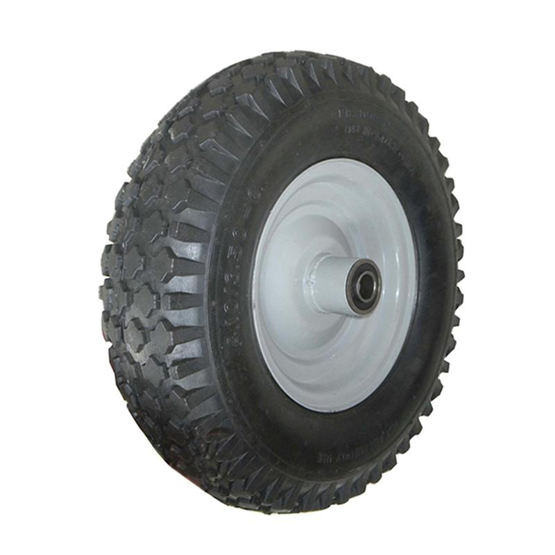 350X6 Solid Foam Wheel with Metal Rim