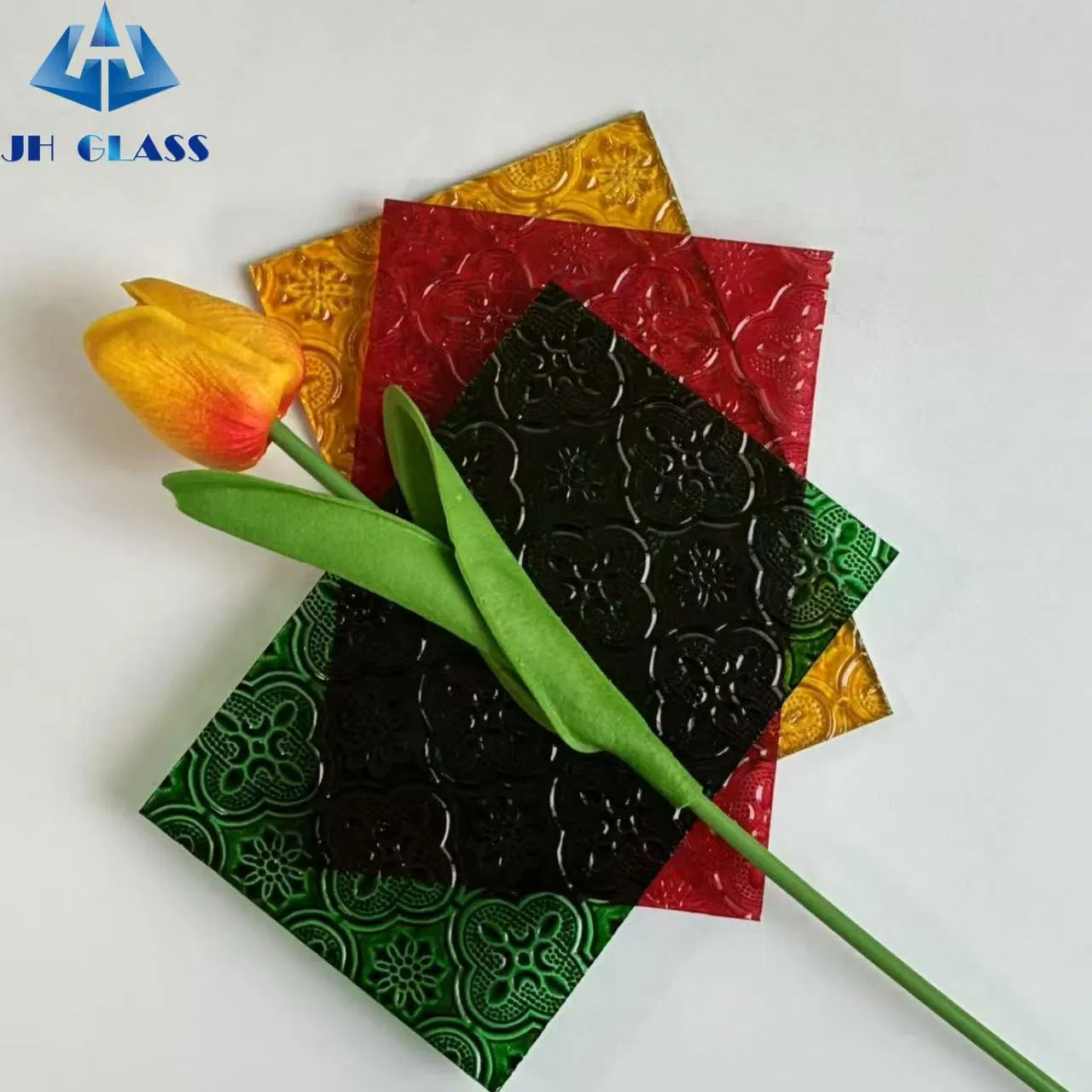 3mm 4mm 5mm High Quality Art Building Pattern Glass for Doors