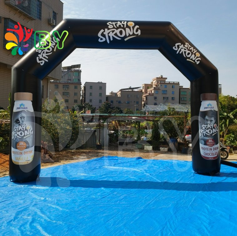 Inflatable Arch Bicycle Inflatable Finish Line Arch Inflatable Race Archway Custom Printed Logo