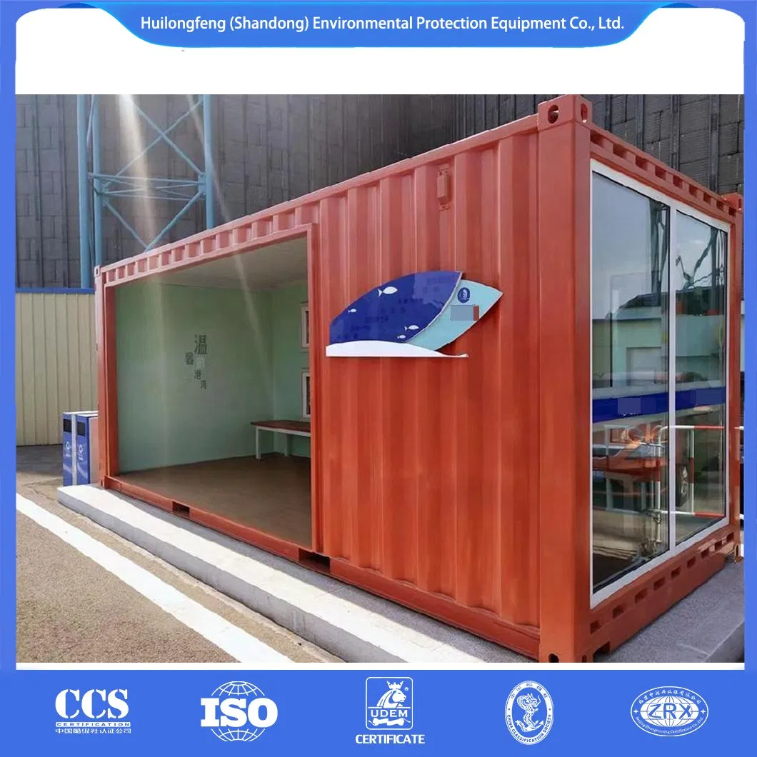 40FT/20FT Modular Prefabricated Container House for Bus Stop/Bus Station