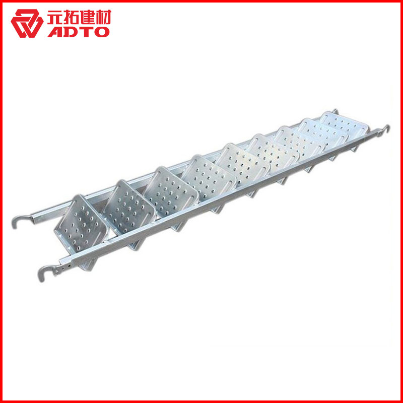 3 Meter Length Galvanized Steel Scaffold Ladder Staircase