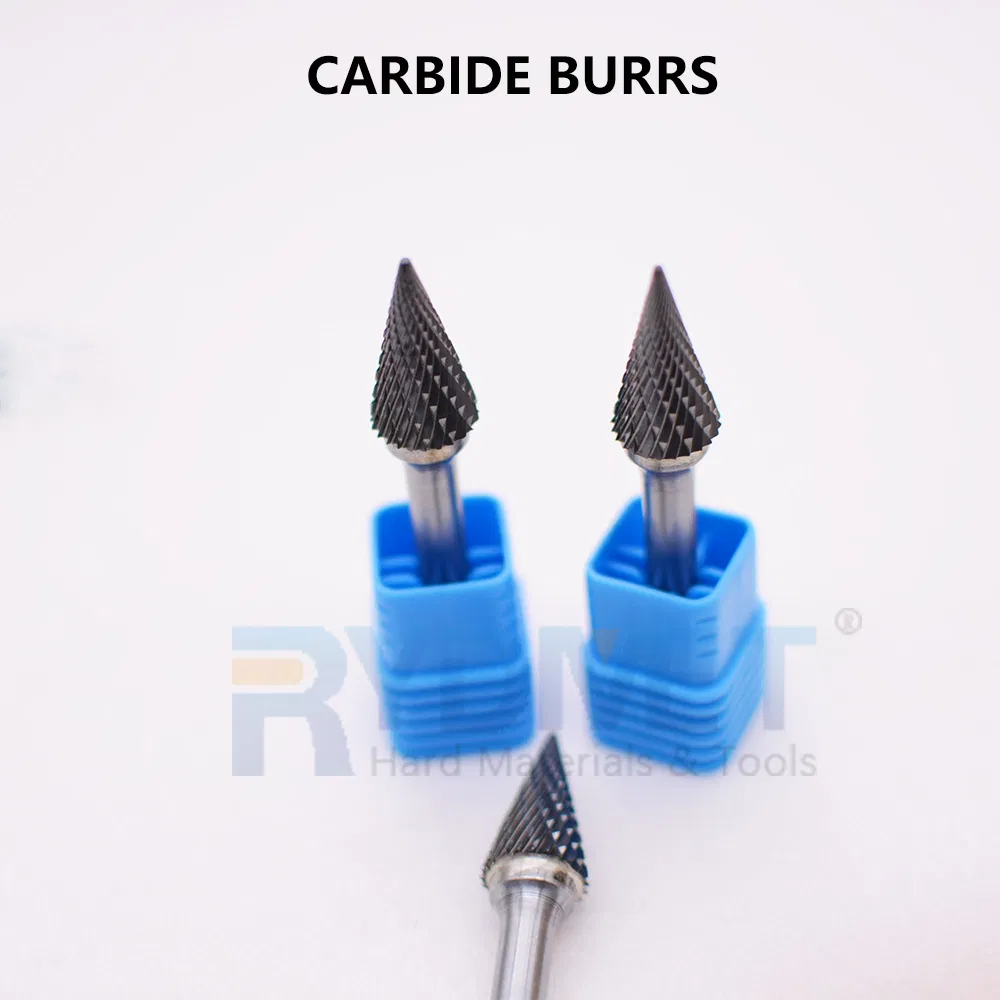Abrasive Cemented Tungsten Carbide Rotary Burrs (Carbide Rotary Files)