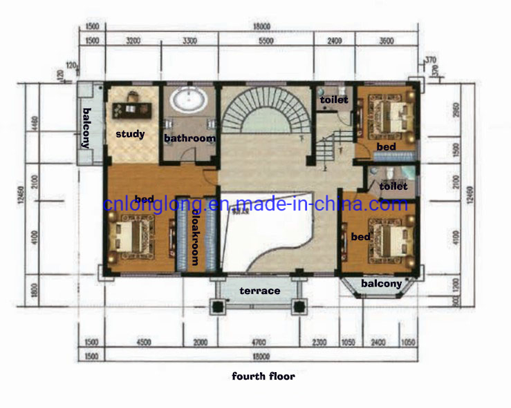 Prefab Steel Home New Model Villas Light Steel Villa 5-2