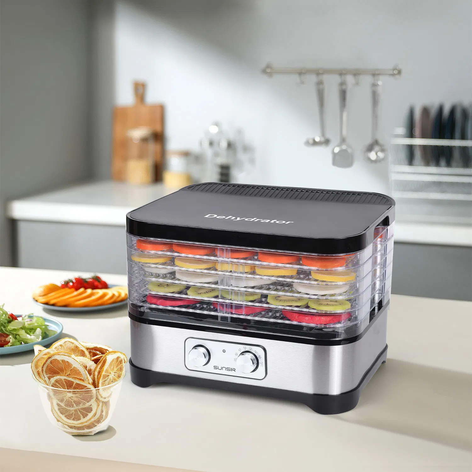 Food Dryer Machine with Removable Trays Easy to Clean