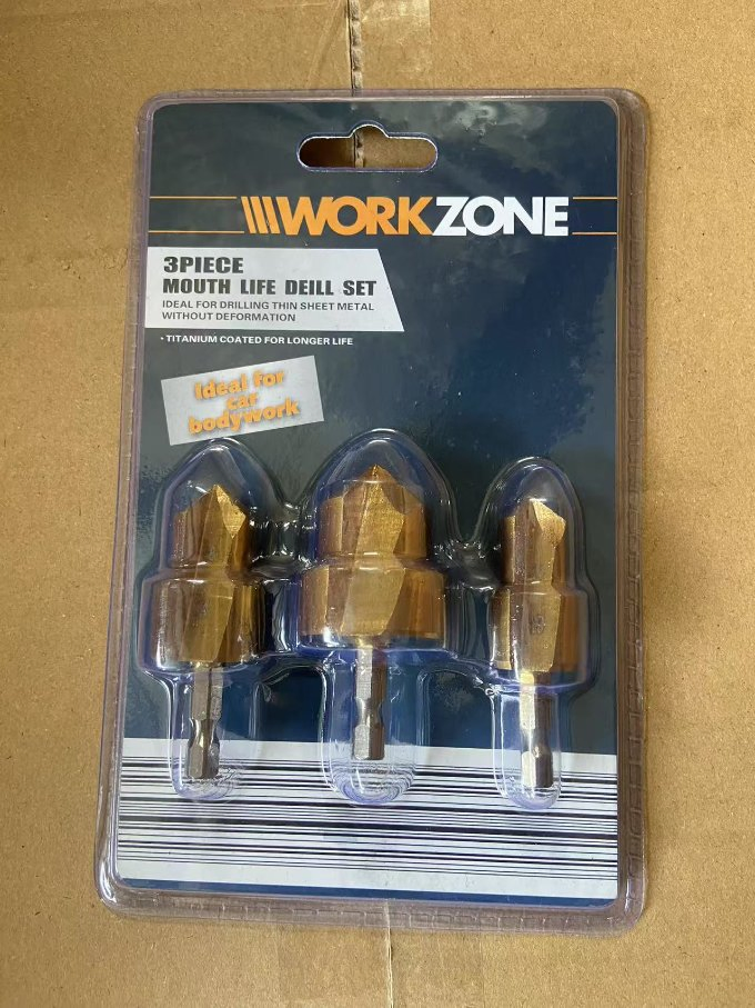 Wholesale 3PCS 31/24/19 Hex Shank PPR Lifting Stepped Drill Bits Set