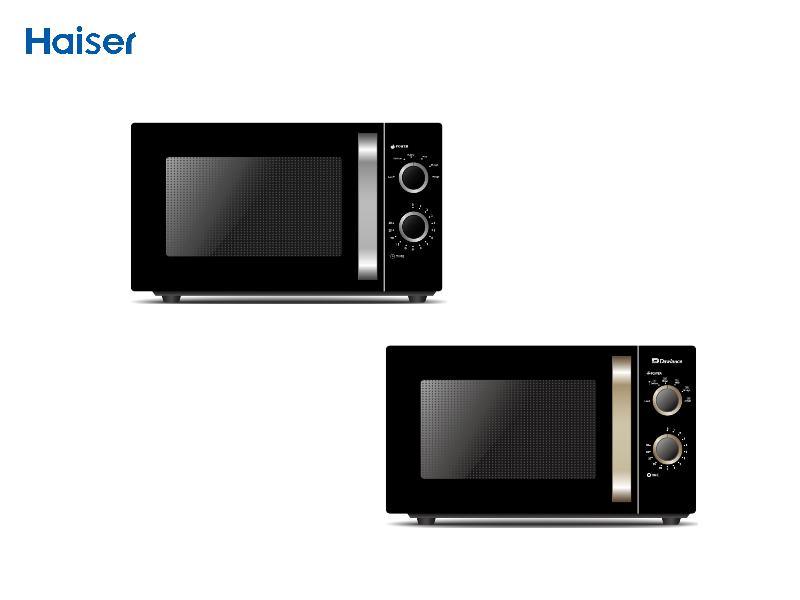 20L White Color 0.7 Cuft Mechanical Control Microwave Oven Factory Prices Accept Free OEM Service