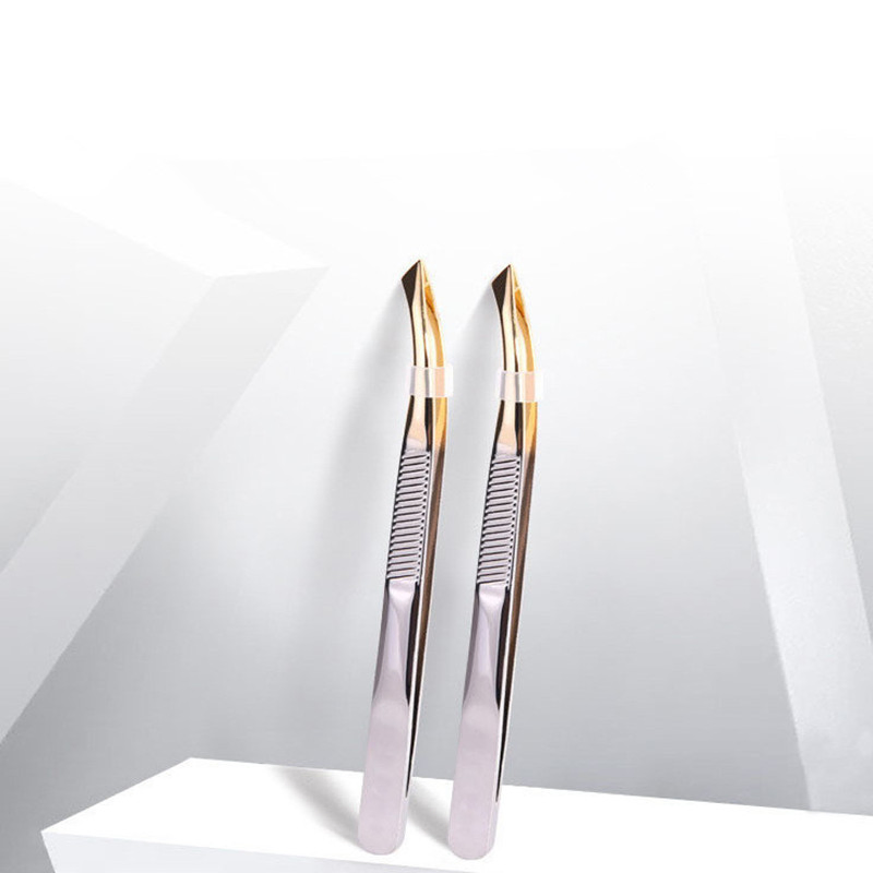 Precision Stainless Steel Eyebrow Eyelash Hair Removal Tools Home Grooming Beauty Tweezer