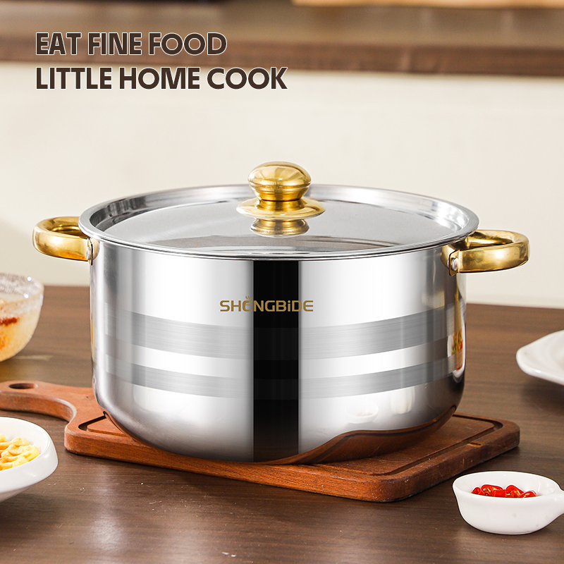 Wholesale High Quality German Style Stainless Steel Cookware Set Kitchen