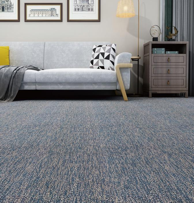 Модульный ковролин ПВХ для офиса, антискользящий