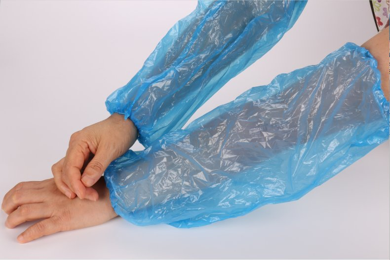 Disposable PE Sleeve Cover Plastic Arm Sleeve Cover Oversleeve for Food Processing