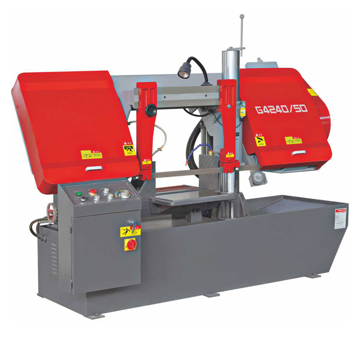 Станок ленточнопильный горизонтальный полуавтоматический промышленный по металлу