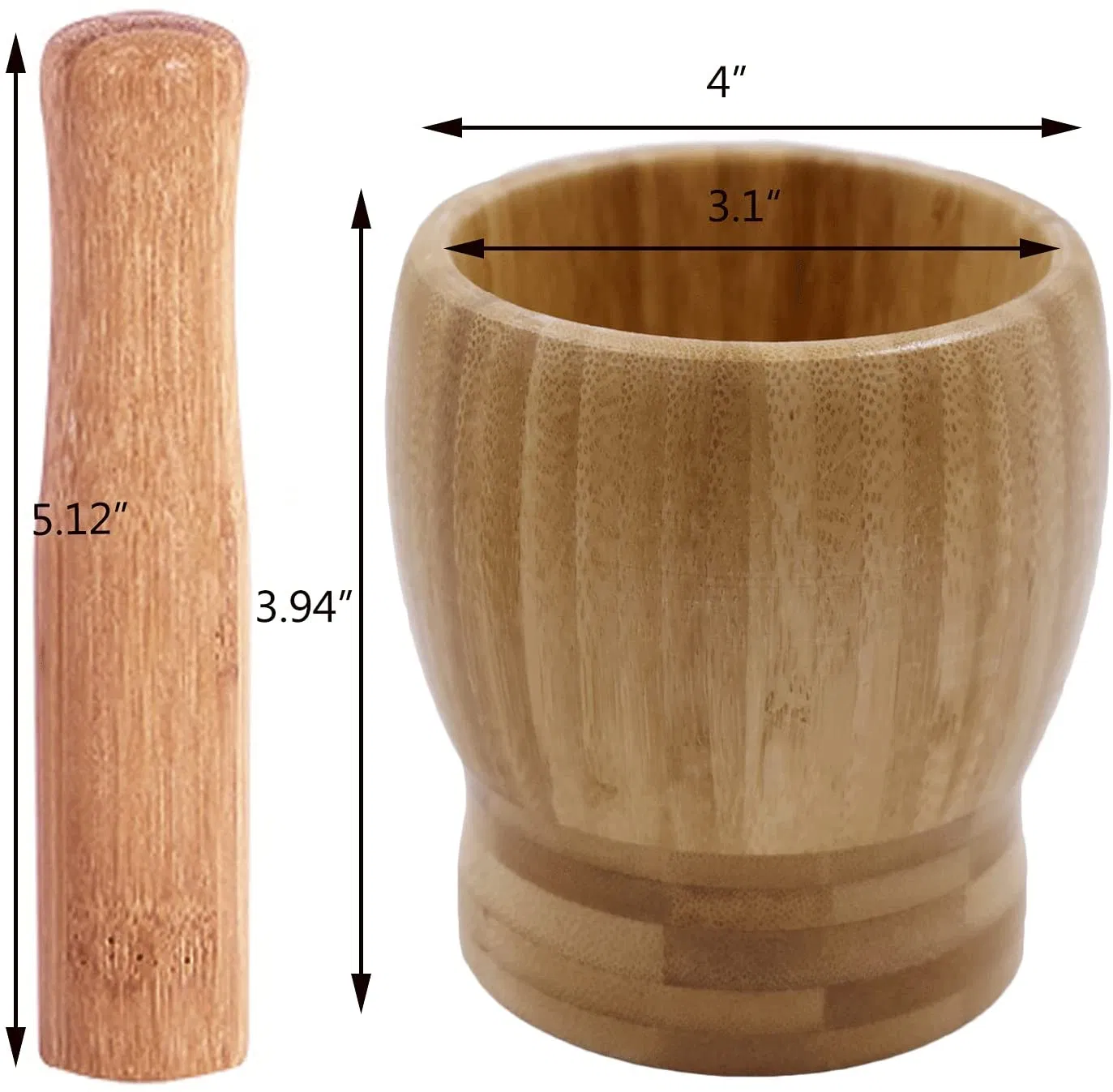 Cookware Tool Gadget Mortar and Pestle for Crushing Onion