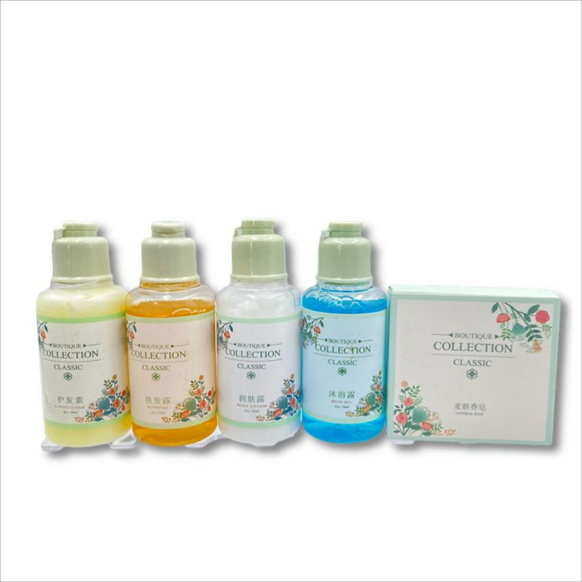Floral Fragrance Portable Disposable Custom Toiletries for Hotel SPA Travelling