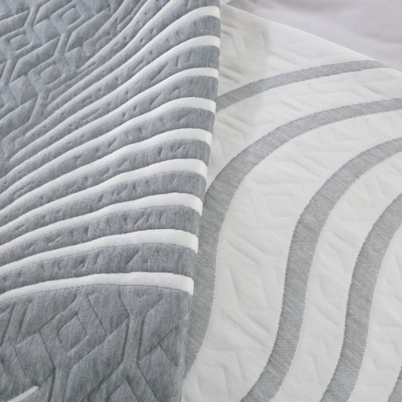 ODM/OEM Home Hotel Textile Knitted Cotton Jacquard Bed Cover Three-Piece Bedding Set Pure Cotton Quilted Bedspread