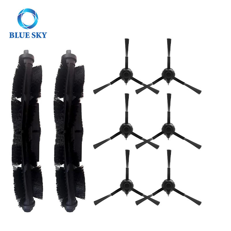 Brush Kit Roller Brush and Side Brush Fit for Philipss R6 Slim / Xu6500 Sweeping Robot Vacuum Cleaners
