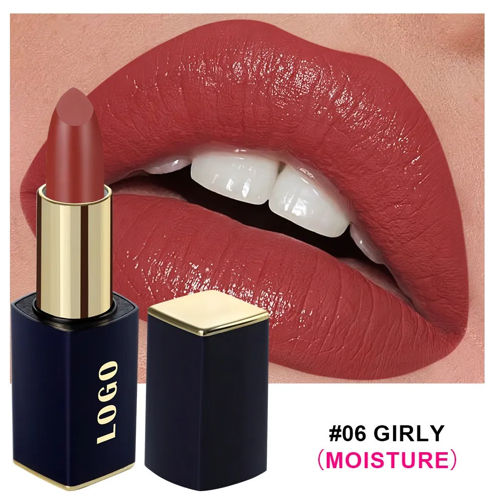 24-Color High Pigment Moisturizing Lipstick Private Label Waterproof Long Lasting Fashionable Beauty Product ODM Supply