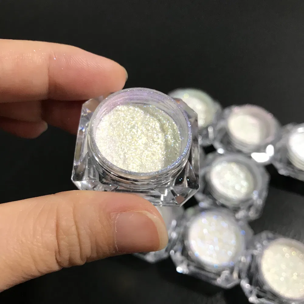 Chrome Powder Loose Glitter Private Label Makeup Mica Powder Holographic Pigments
