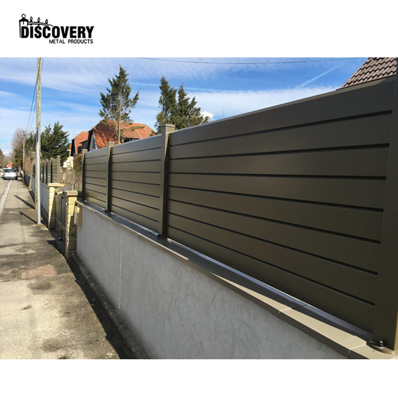 Factory Direct Sale Sheet Metal Fencing Louver Aluminum Fence