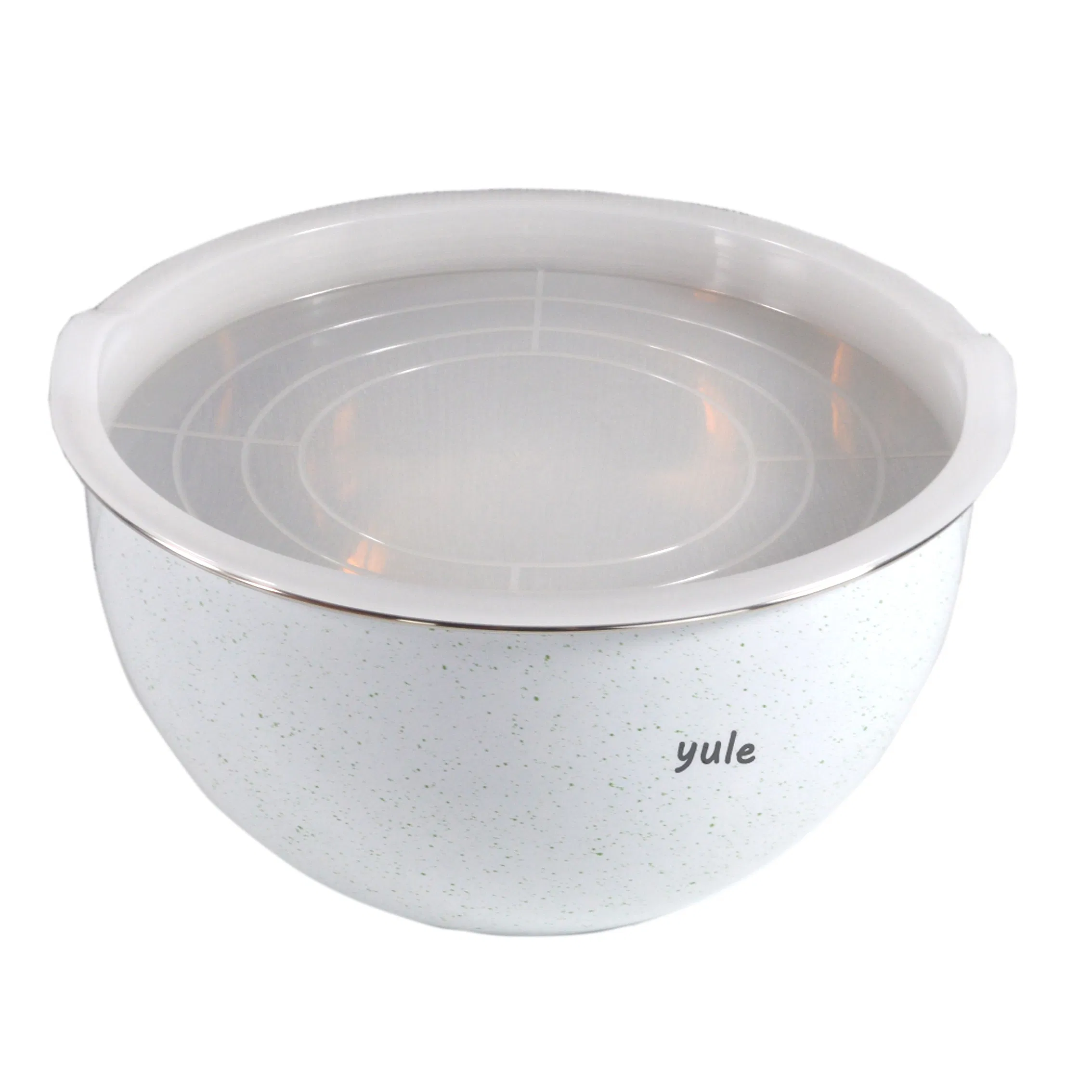 Dinnerware Bowl Sets 3 in One Stainless Steel Kitchen Bowls Salad Containers with Lids Salad Bowl
