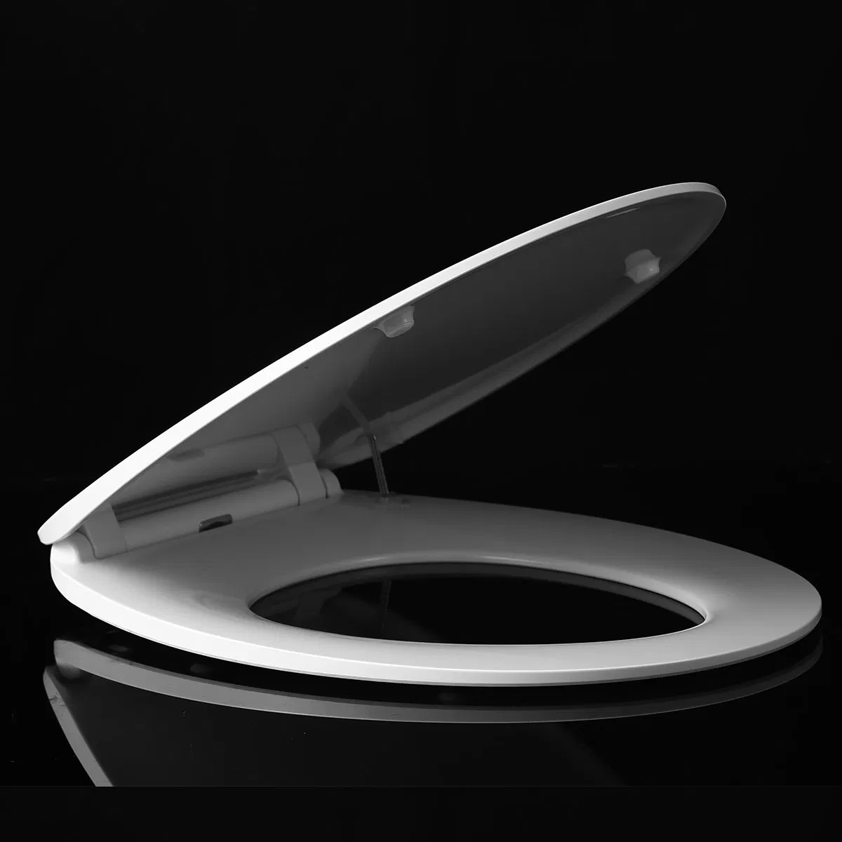 Fashion Design Soft Close Quick Release Stainless Steel Hinges UF Toilet Seat