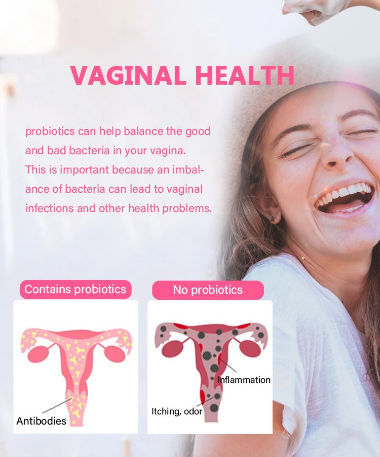 Chinaherbs Female Probiotics pH Balance Probiotic Vaginal Foam Wash Nourish and Clean