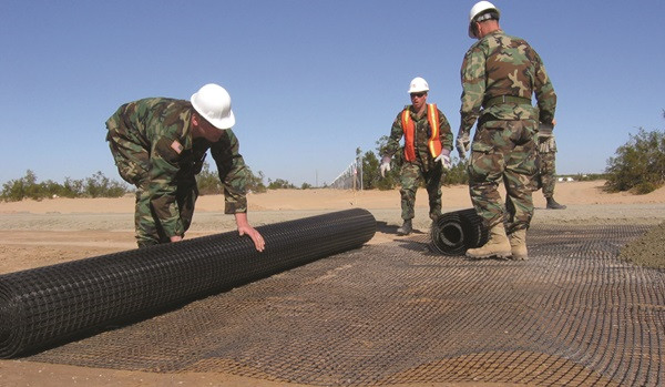 Biaxial Plastic Polypropylene Geogrid for Road Base Reinforcement
