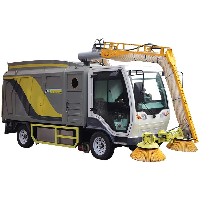 Electric Large Leaf Collecting Vehicle Suitable Landscaping Multifunctional Leaf Collector
