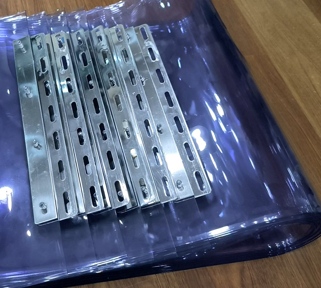 Xieren PVC Curtain Stainless Steel PVC Curtain Hardware Hanger Track Rail Accessories