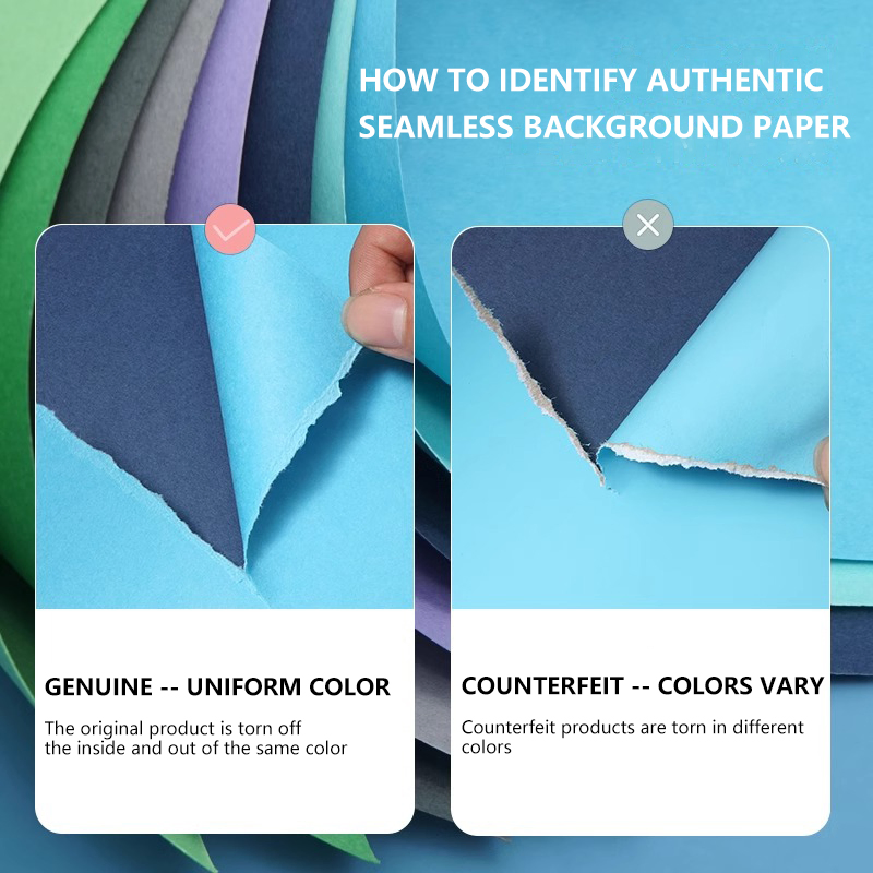 Custom Logo 2.72X11m Seamless Photography Paper Roll