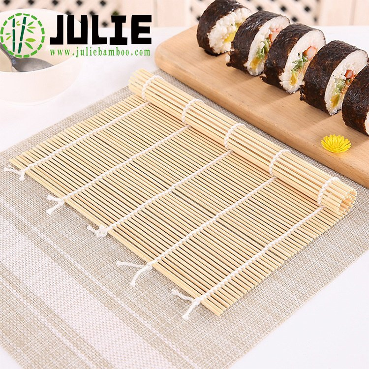 Food Grade Eco-Friendly Hygienic High Quality Natural Bamboo Sushi Mat