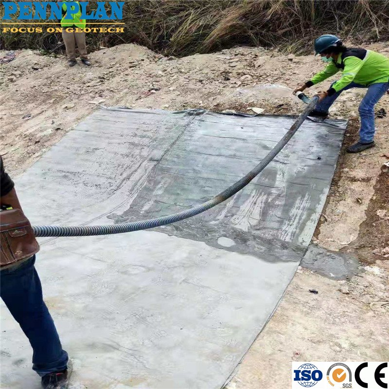 Geosynthetic Cementitious Composite Mats Flexible Cement Canvas Roll Concrete Blanket Price