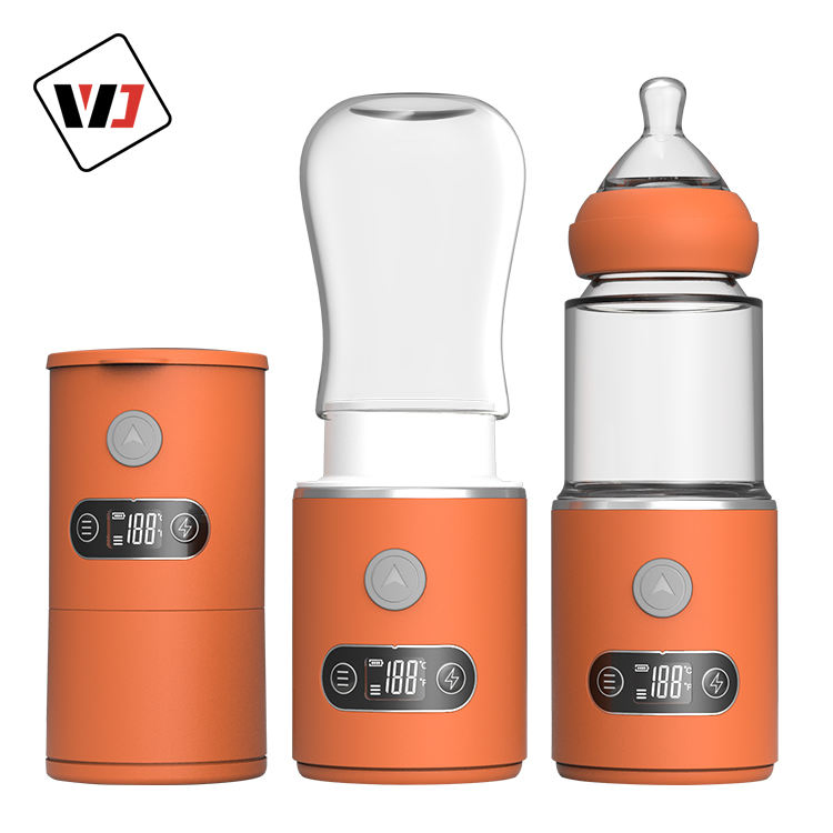 2023 Portable USB Rechargeable Baby Feeding Bottle Milk Warmer