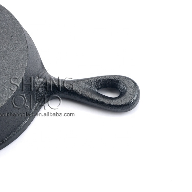 Чугунная мини-сковорода для яиц с предварительной прокалкой