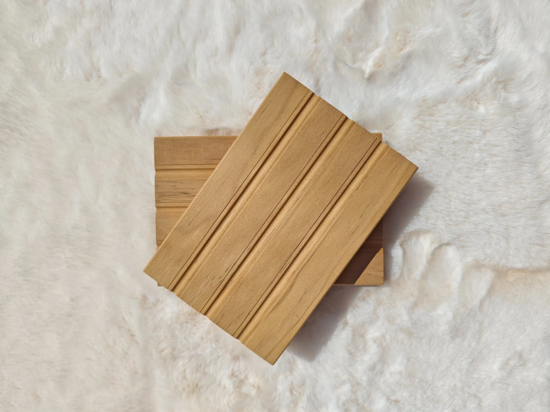 Natural Wave Grain Solid Pine Decking for Patio