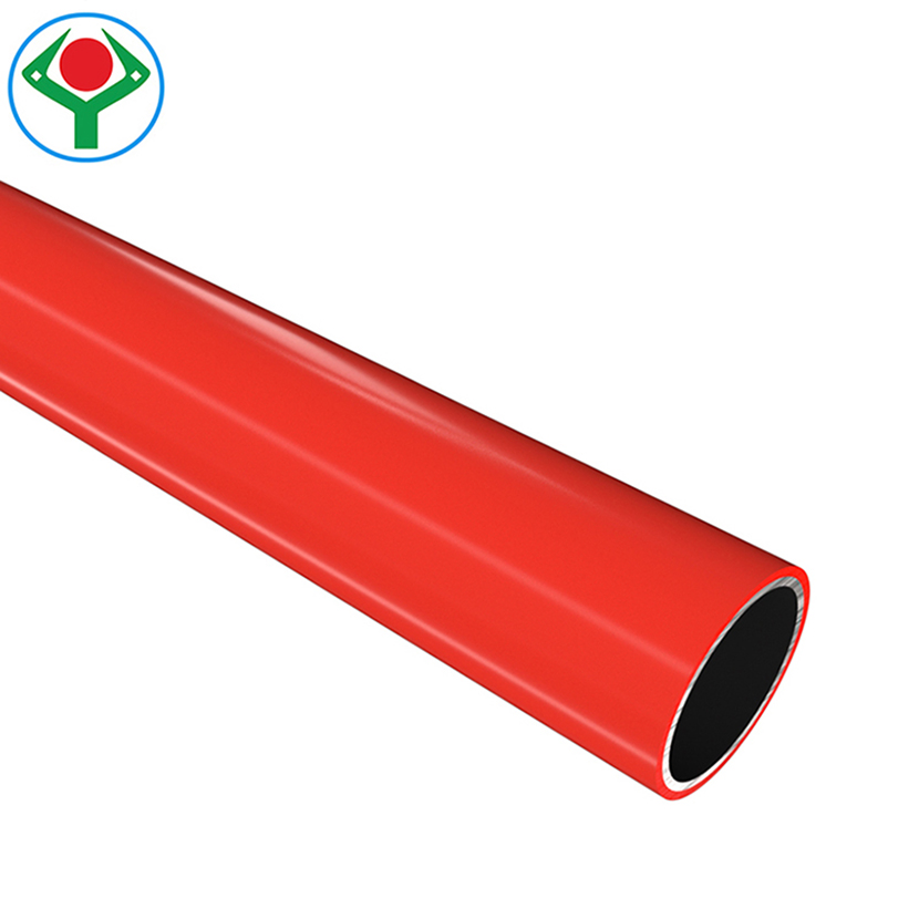 Industrial ESD Pipe Plastic Coated ABS PVC PE Coated Pipe Steel Pipe Od 28mm for Storage Rack Industrial Rack
