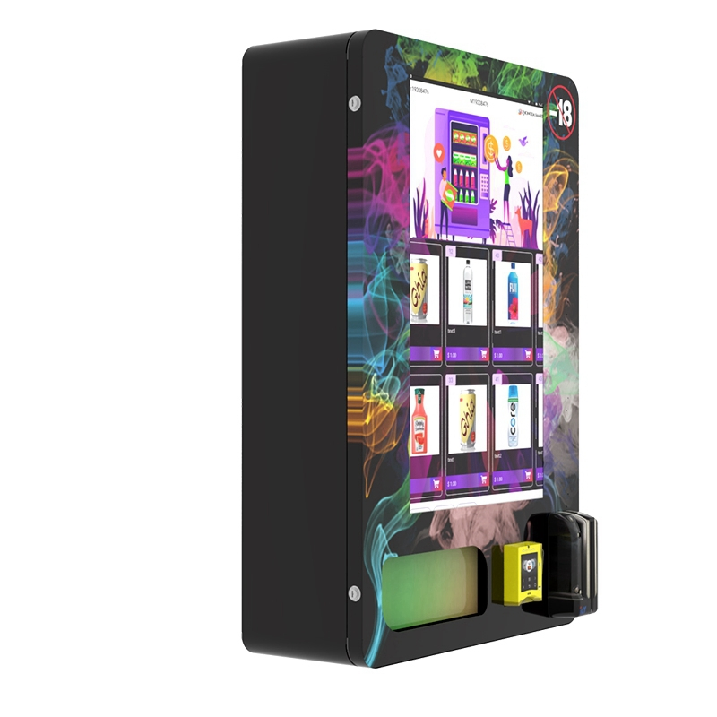 Hot Selling Zhongda 24 Hours Mini Vending Machine Touch Screen Vape Vending Machine in Bars