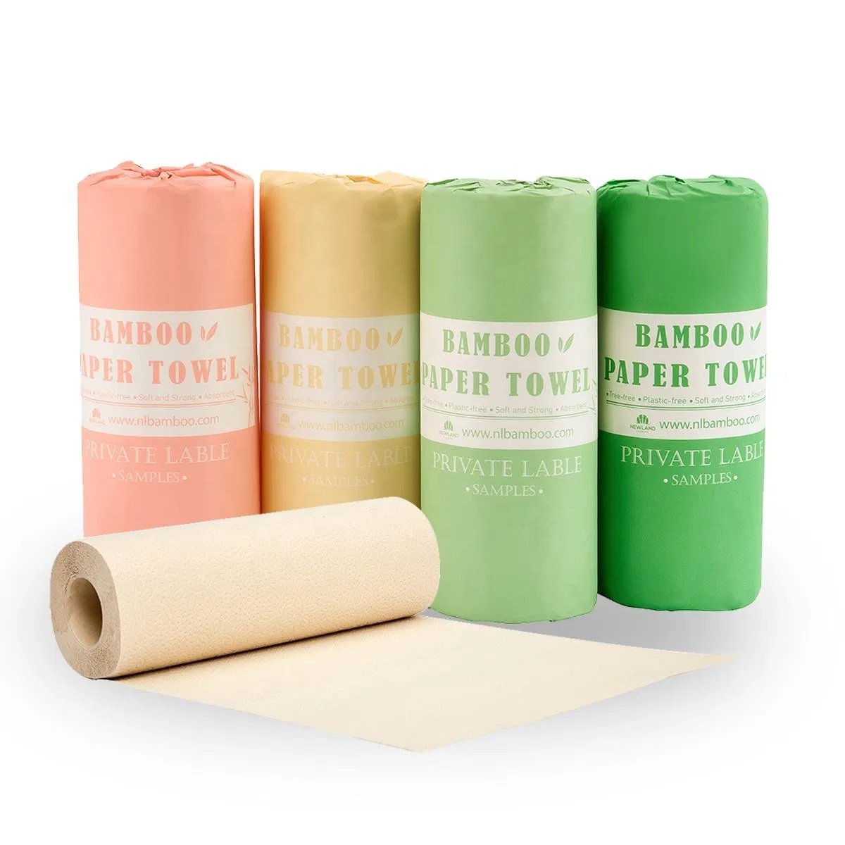 Custom Printed Paper Towels 2ply Bamboo Kitchen Tissue