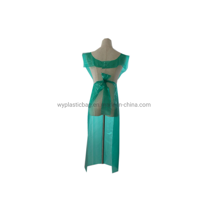 Disposable Aprons for Painting, Polythene Apron Perforated on Roll, Polyethylene Apron