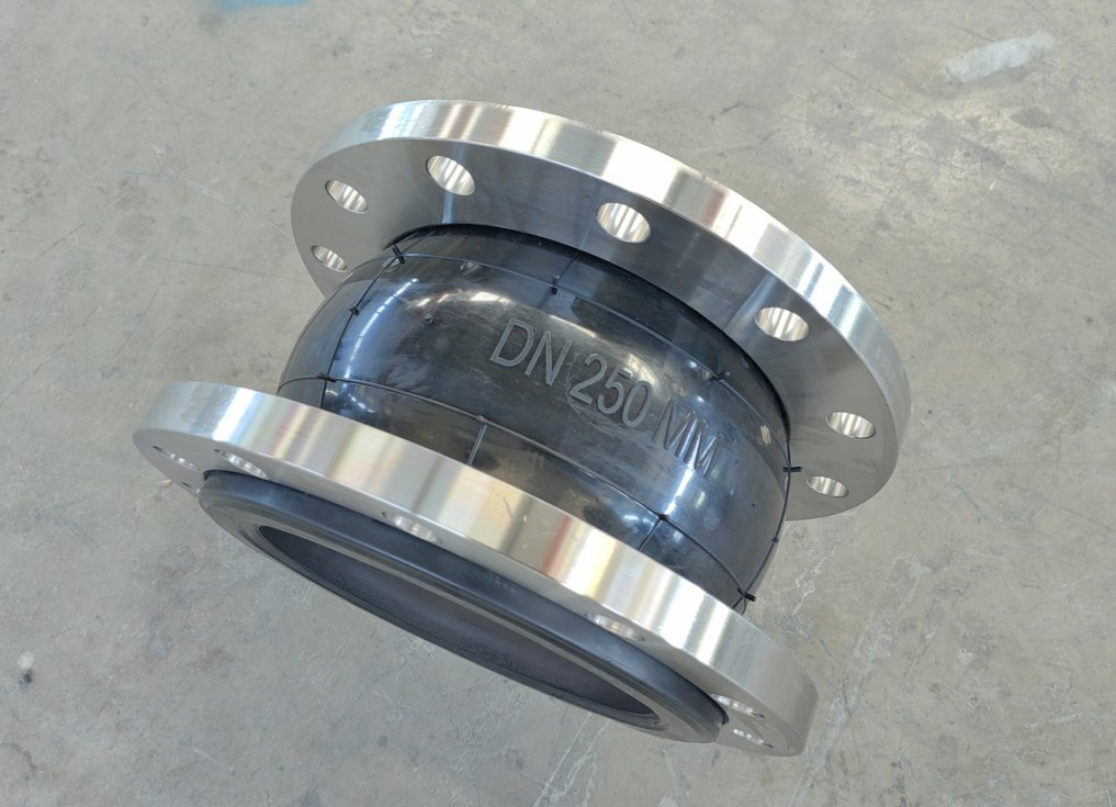 Expansion Joint Natural Rubber with Stainless Steel 304 Flange