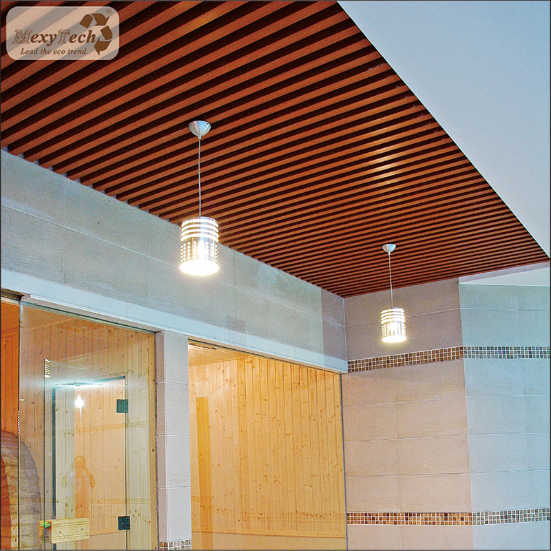 Canton Manufacturer Indoor Decoration WPC Composite PVC Ceiling, Wall Panel